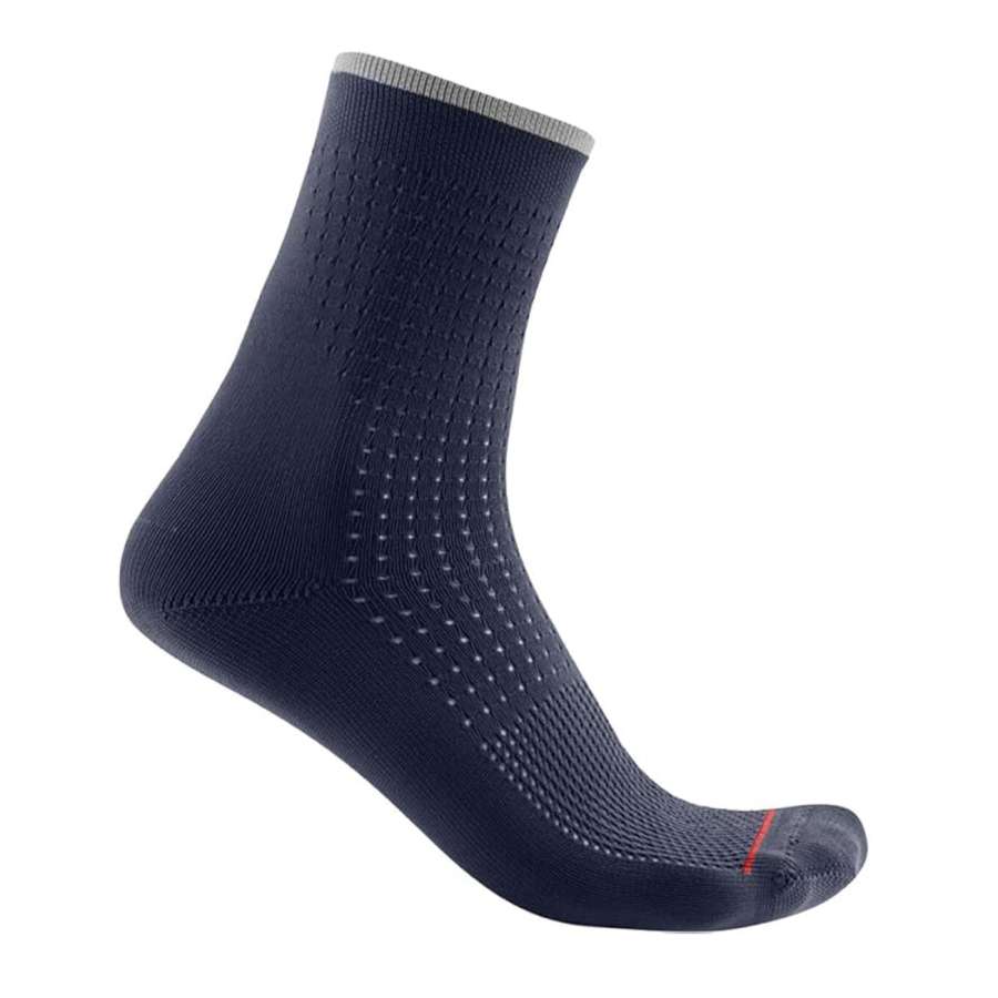 BELGIAN BLUE/YELLOW FLUO REFLE - Castelli Premio W Sock