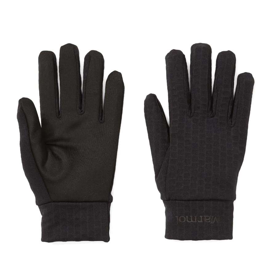 Black - Marmot Connect Liner Glove