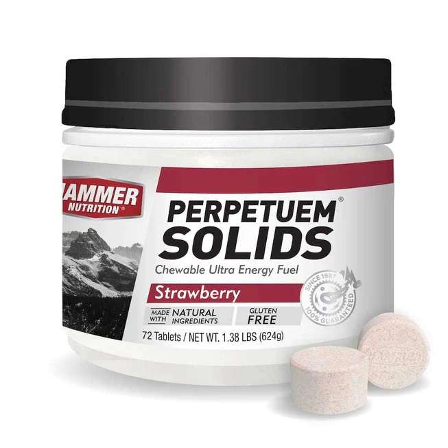 Straberry - Hammer Nutrition Perpetuem Solids 72 tablets