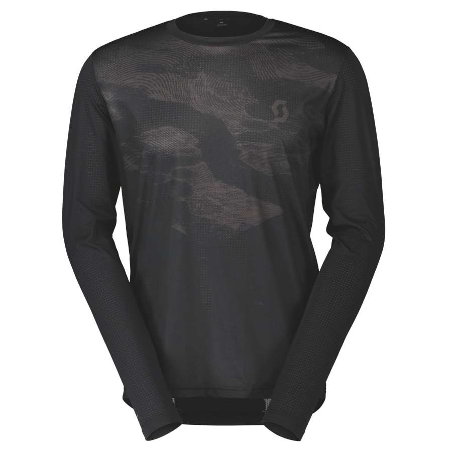 black/dark grey - Scott Shirt M´s Trail Flow LS