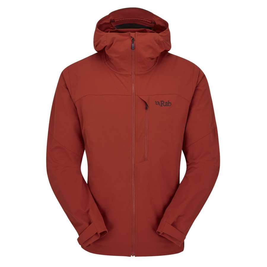TUSCAN/ RED - Rab Torque Jacket