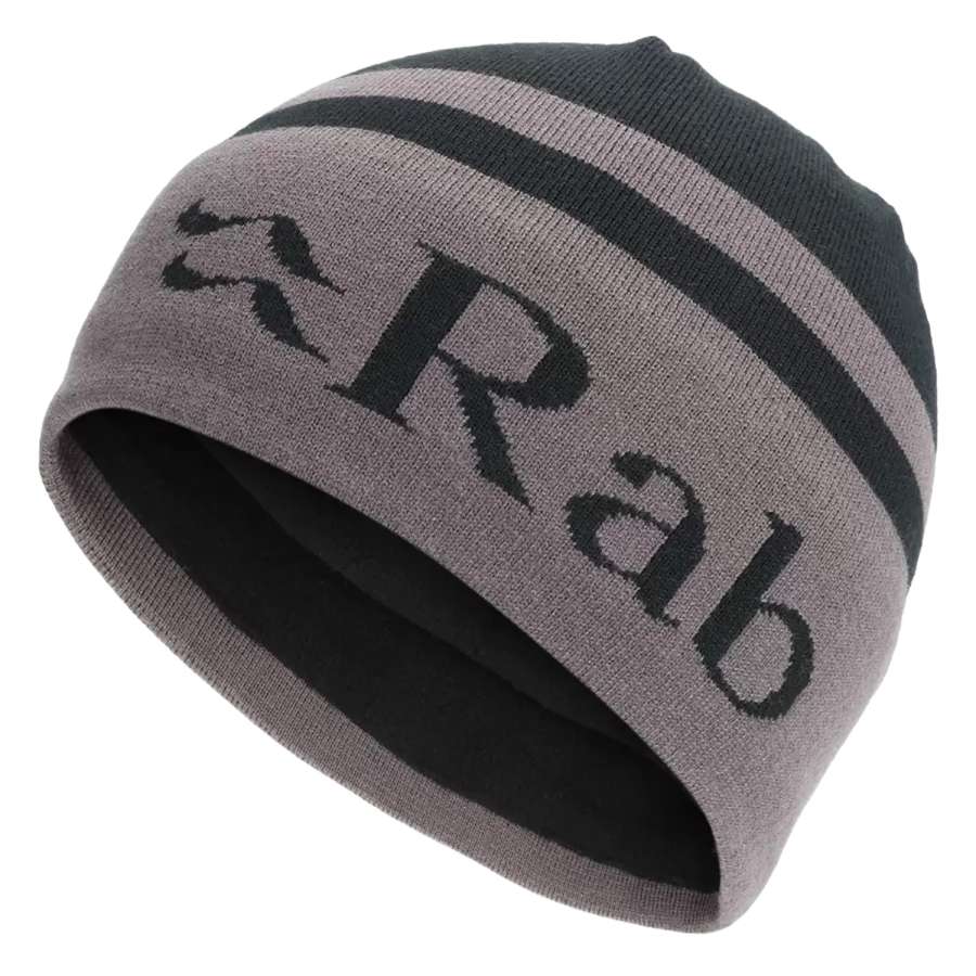Black/Graphene - Rab Logo Band Beanie