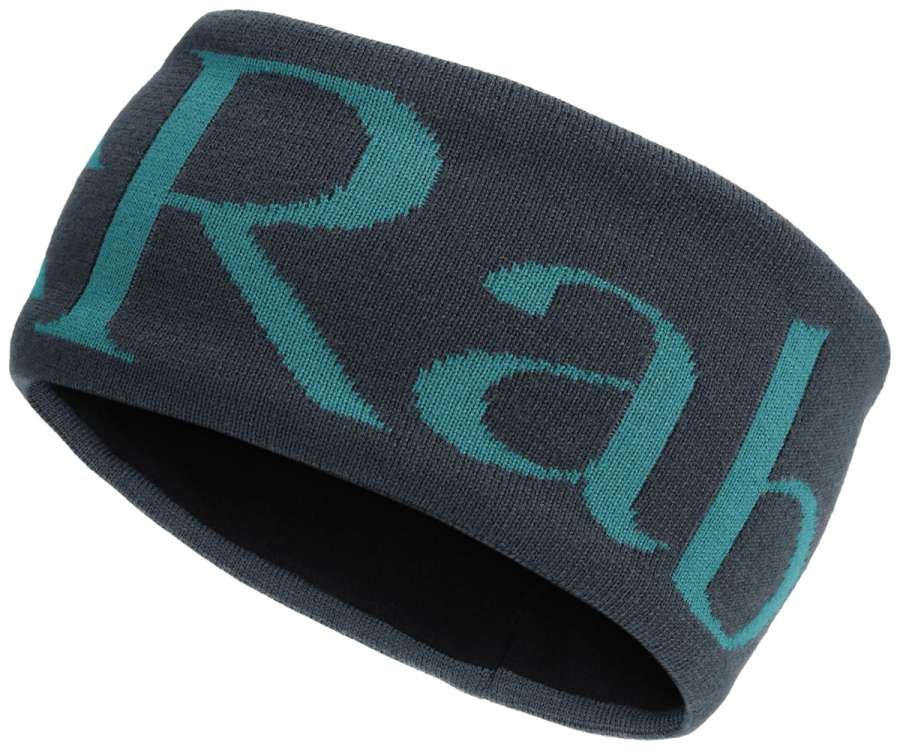Ebony - Rab Rab Knitted Logo Headband