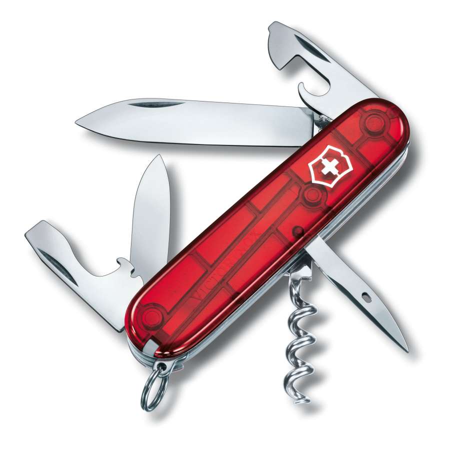 Rojo Transparente - Victorinox Spartan - 12F