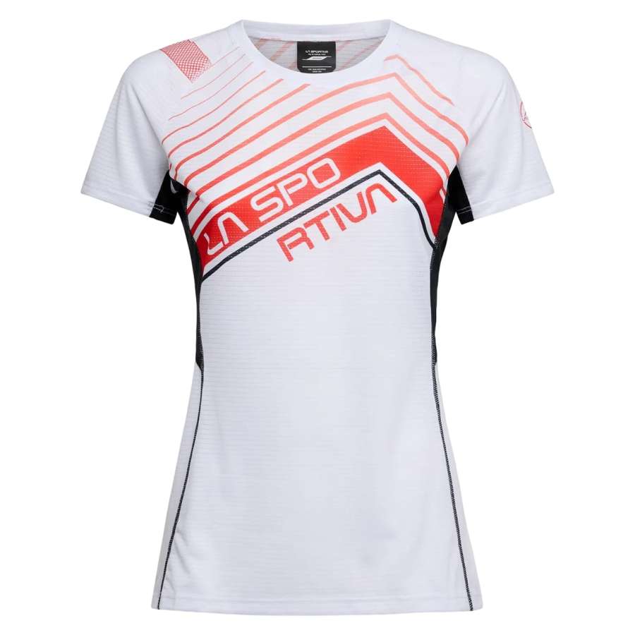 White/Black - La Sportiva Wave T-Shirt W