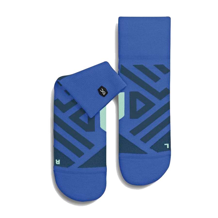 Blue - On Running Performance Mid Sock 1 W´s