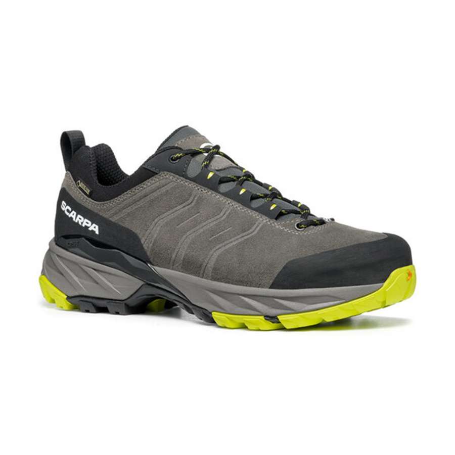 Titanium-Lime - Scarpa Rush Trail GTX