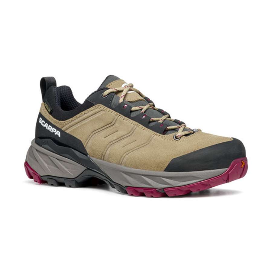 Light Desert- Raspberry - Scarpa Rush Trail GTX Wmn