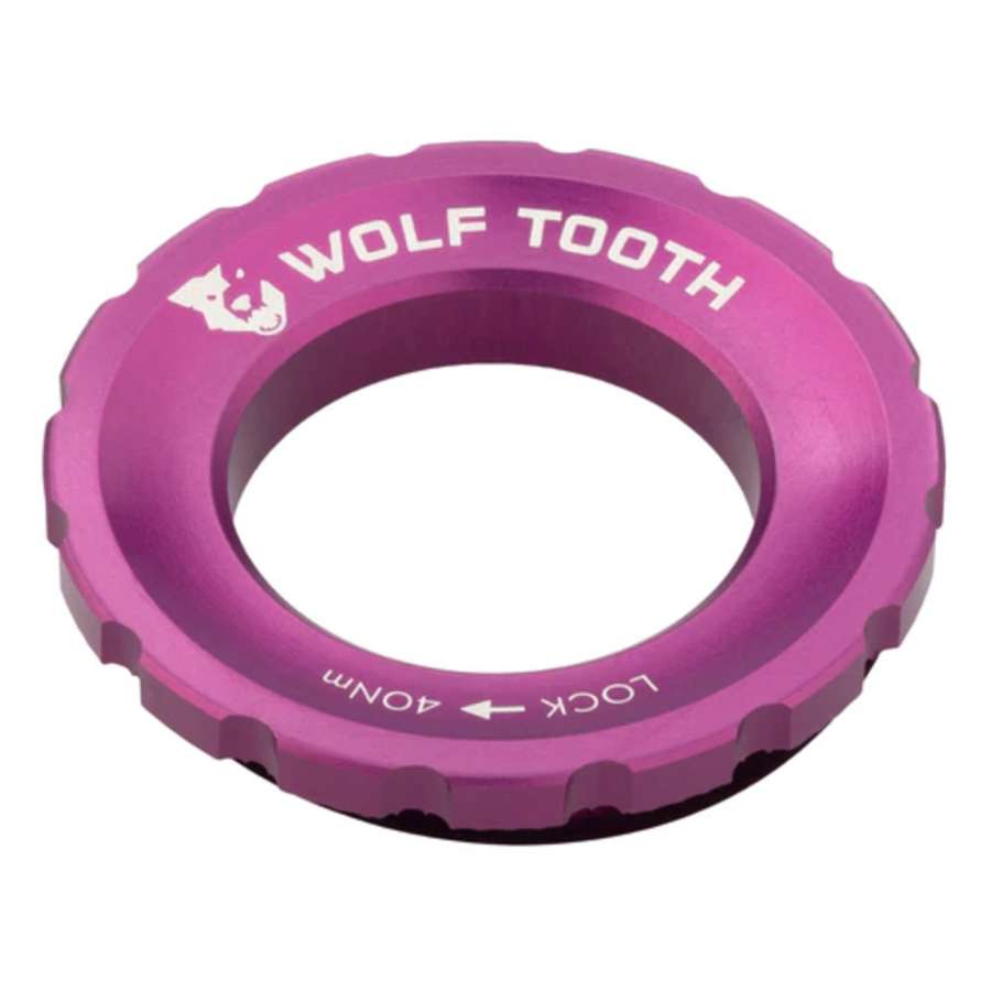 Purple - Wolf Tooth Centerlock Rotor Lockring – External Spline