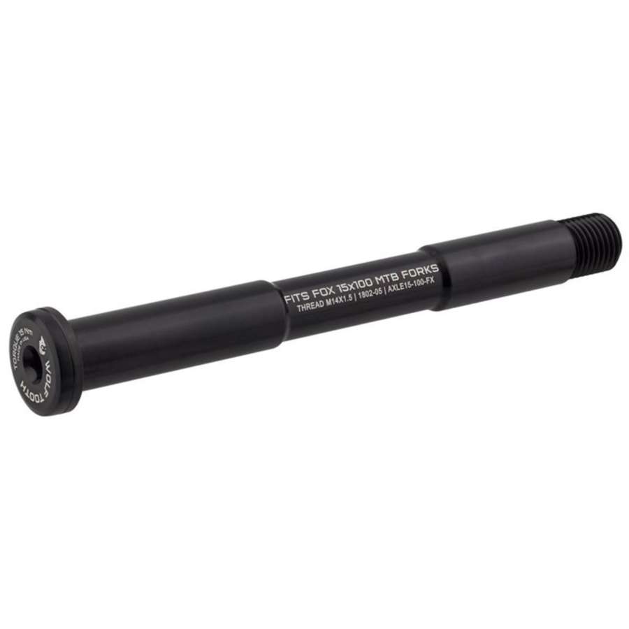 Black - Wolf Tooth Front Axle for Fox Suspension Forks110mm- Boost