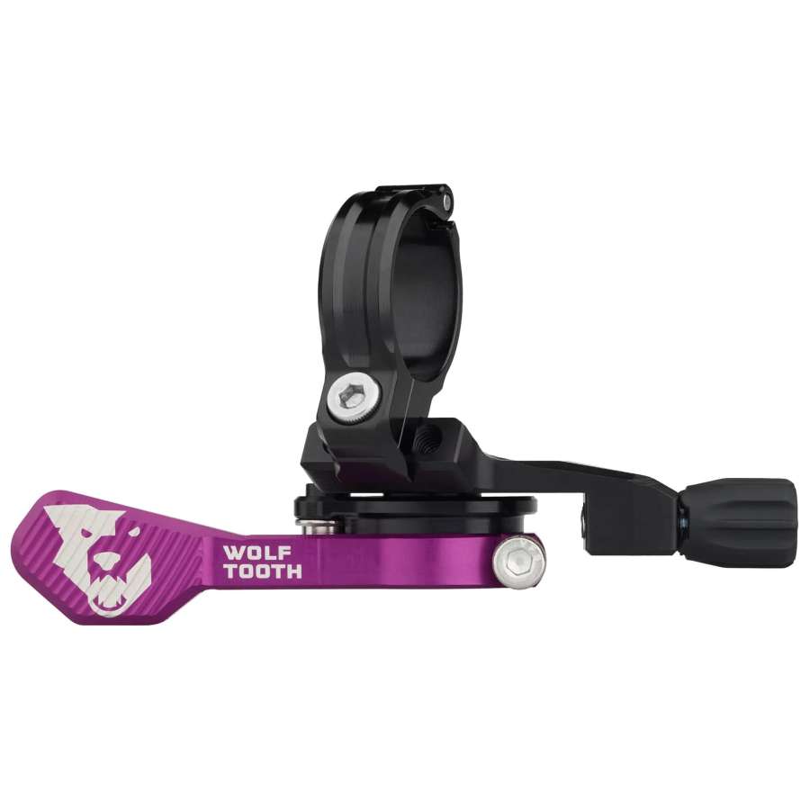 Purple - Wolf Tooth ReMote Pro Handlebar Clamp Mount