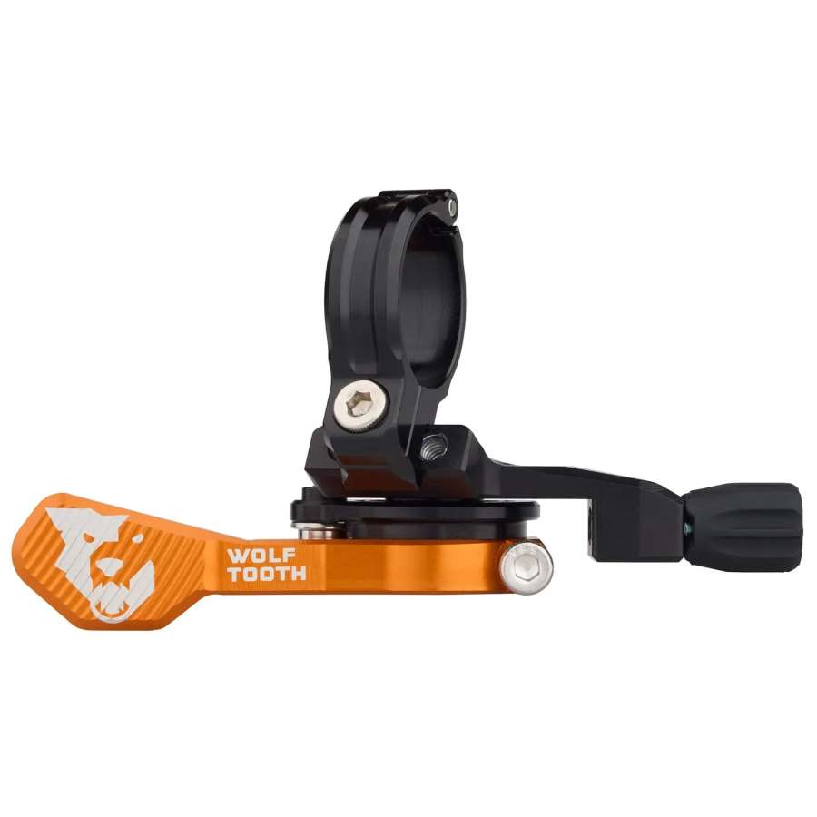 Orange - Wolf Tooth ReMote Pro Handlebar Clamp Mount