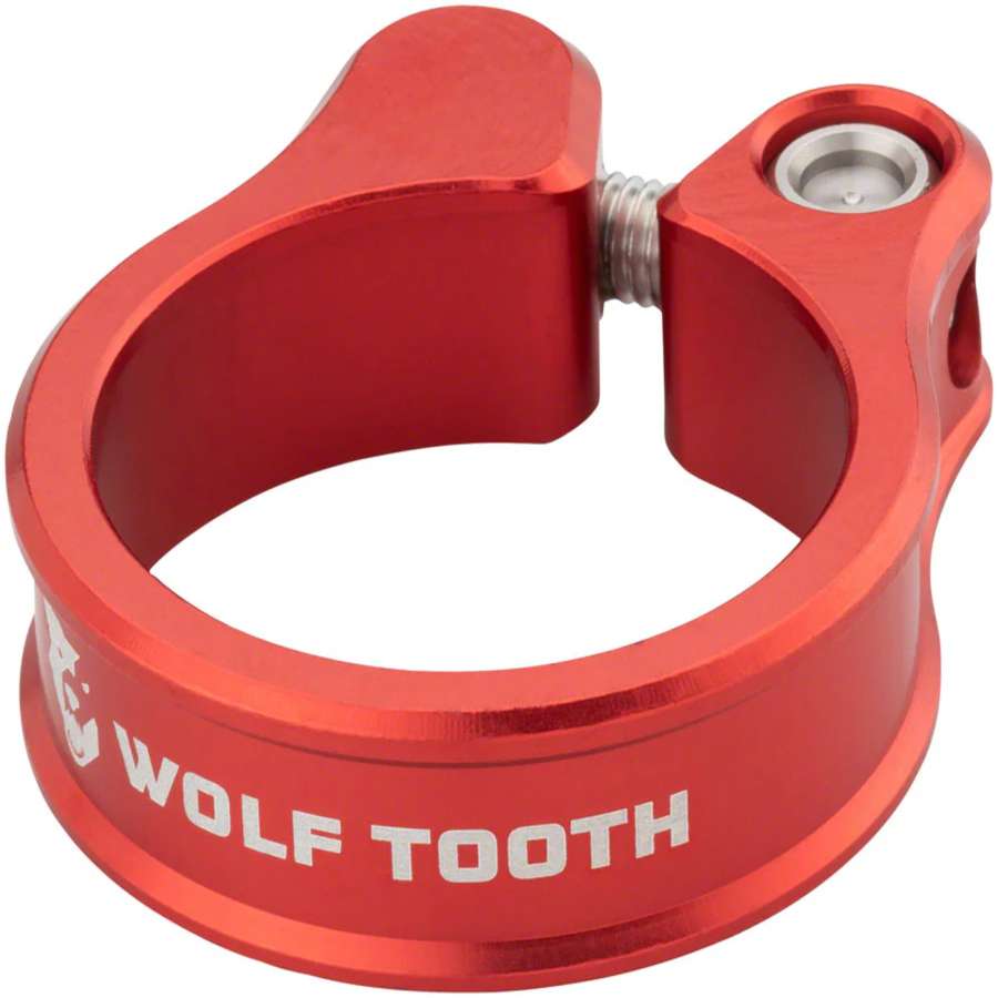 Red - Wolf Tooth Seatpost Clamp31.8