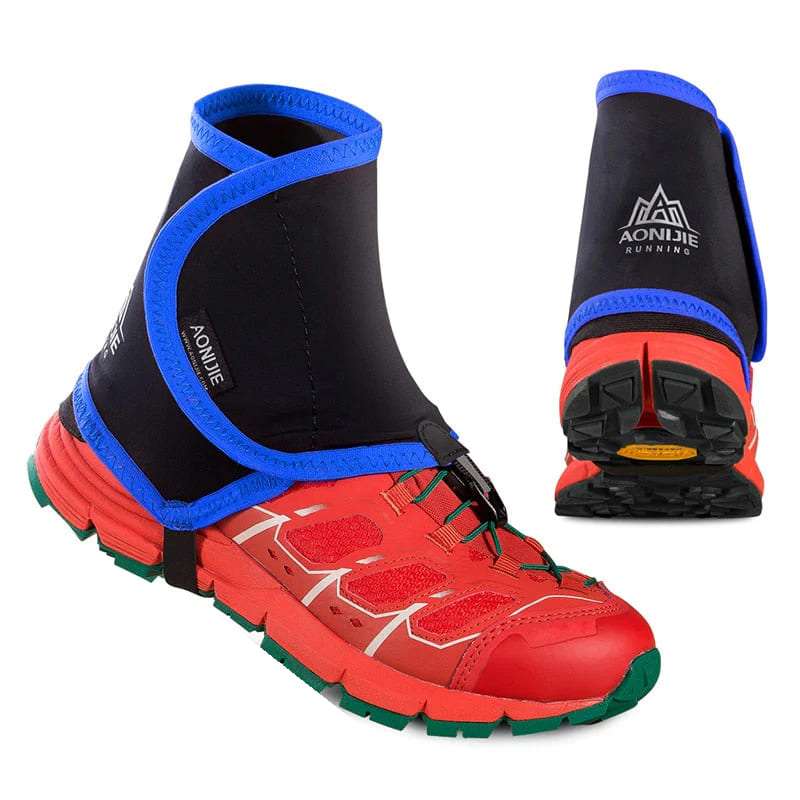 Black/Blue - Aonijie Running Gaiters