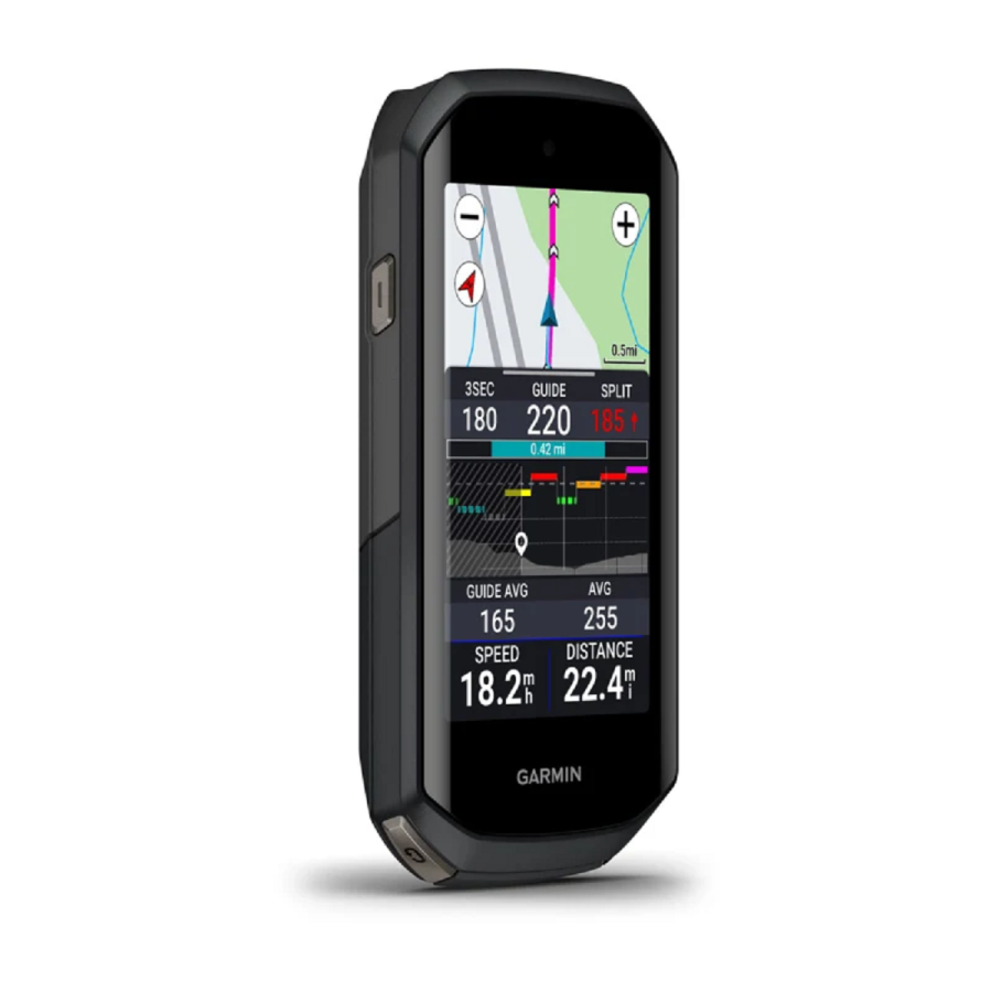 Black - Garmin Edge 1050