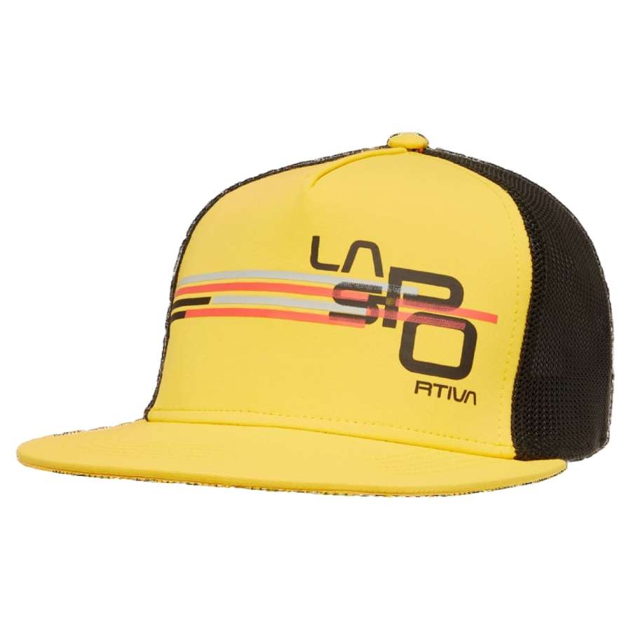 Yellow/Black - La Sportiva Stripe Cube Hat