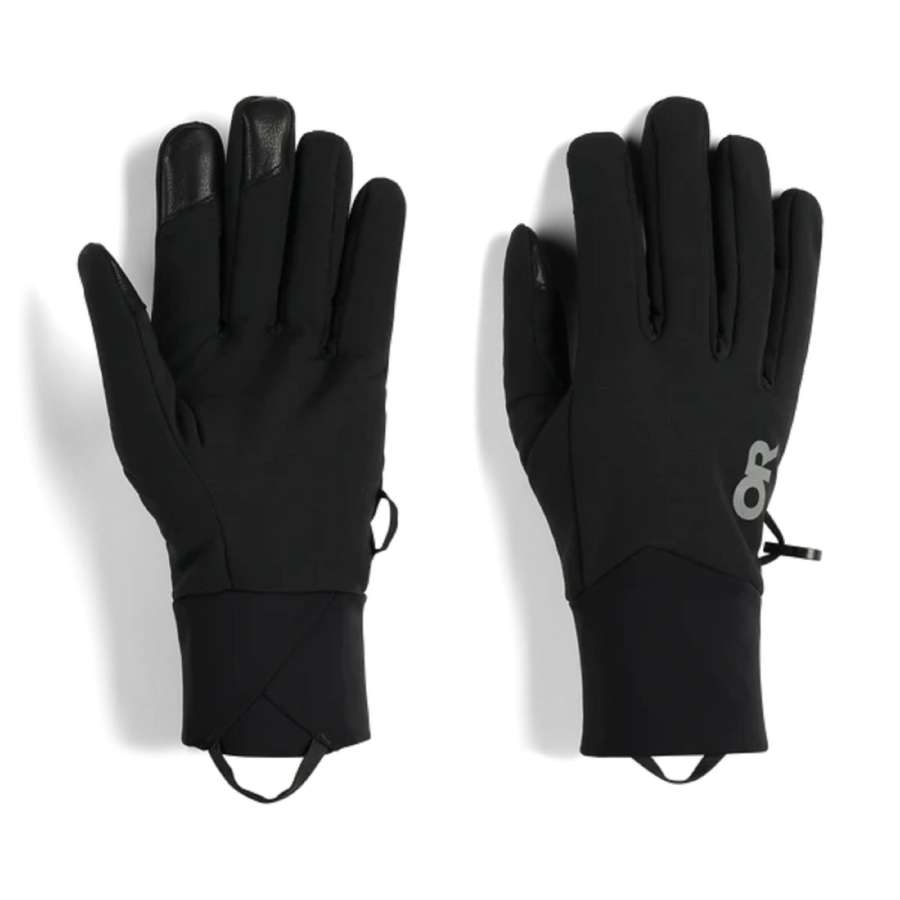 Black - Outdoor Research Methow Stride Gloves