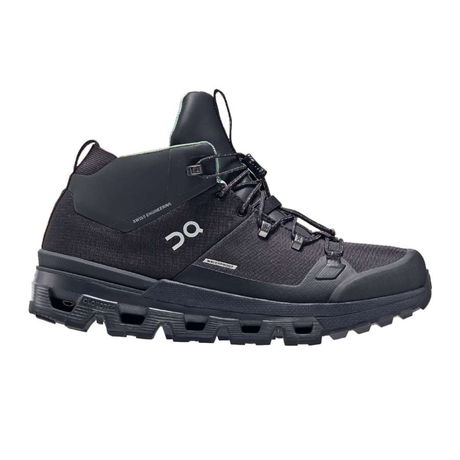 Black - On Running Cloudtrax Waterproof W´s