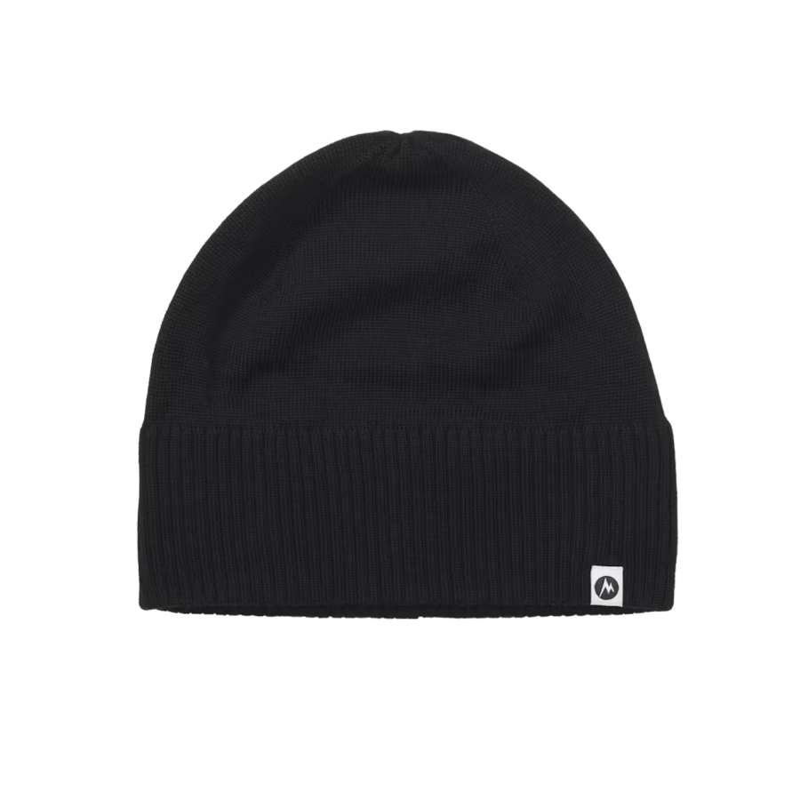 Black - Marmot Lightweight Merino Beanie