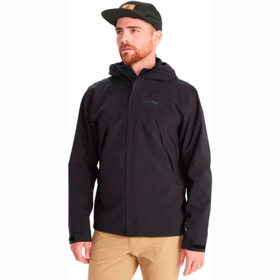 BLack - Marmot PreCip® Eco Jacket