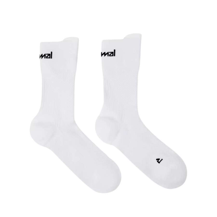 White - Nnormal Running Socks