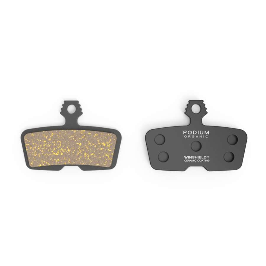 Organic - AMP} Podium Brake Pads AVID Code 2011+ SRAM Guide Re