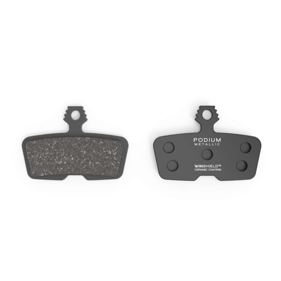 Metallic - AMP} Podium Brake Pads AVID Code 2011+ SRAM Guide Re