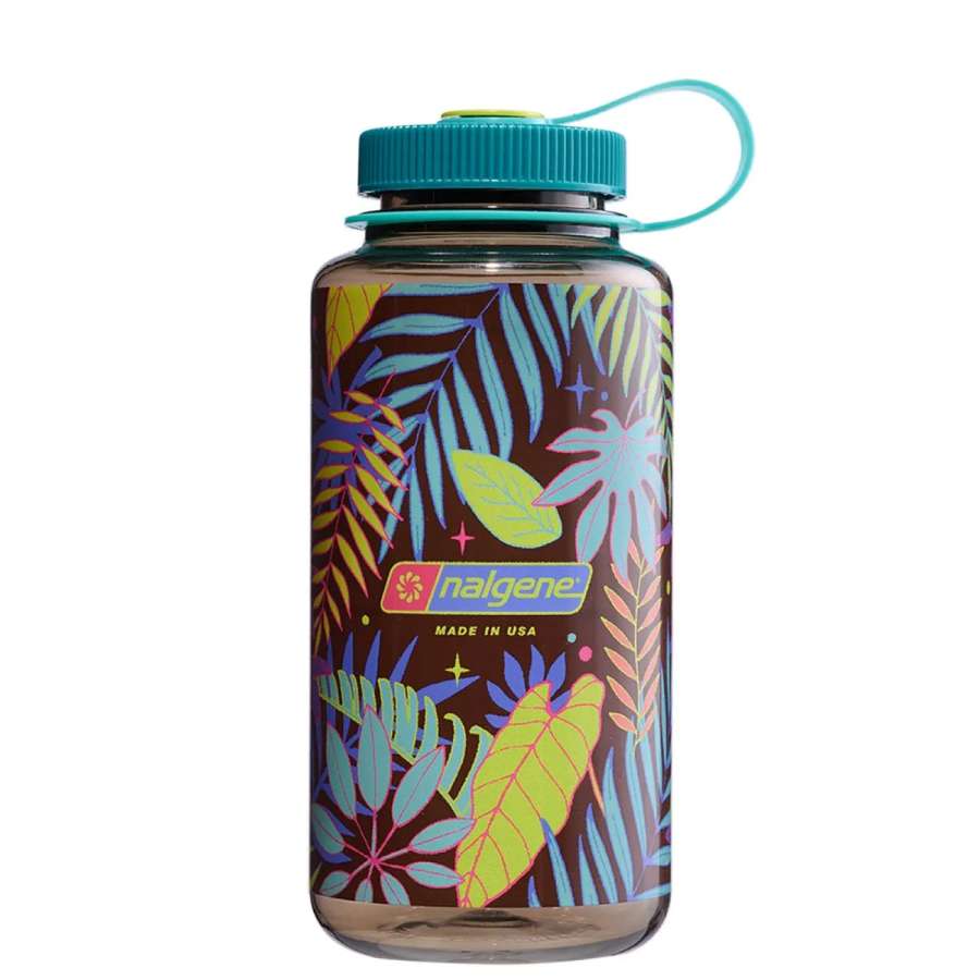 Woodsman w/Botanical Ferns - Nalgene 32oz Wide Mouth Sustain