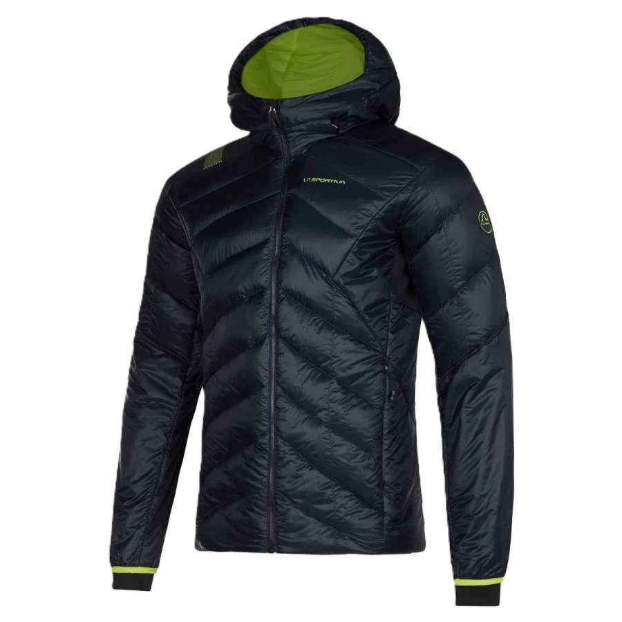 BLACK/LIME PUNCH - La Sportiva Aiguille Down Jkt Hombre