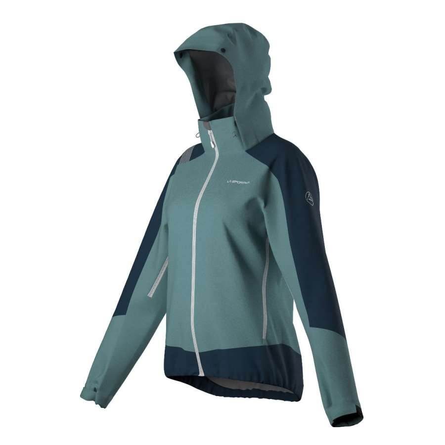 Iceberg/Storm Blue - La Sportiva Alpine Guide Gtx Jkt Mujer