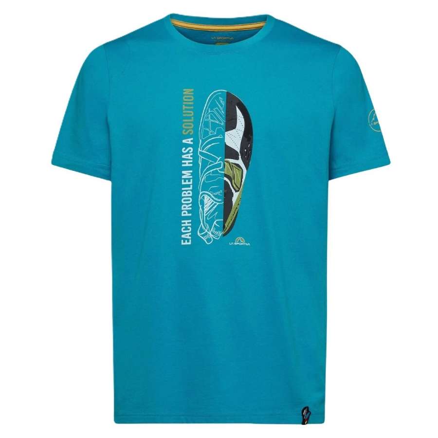 Tropic Blue - La Sportiva Solution T-Shirt Hombre