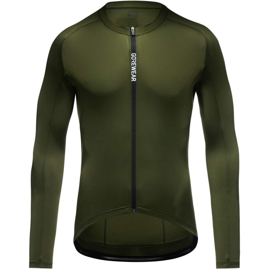 Utility Green - GOREWEAR Spinshift Long Sleeve Jersey Mens