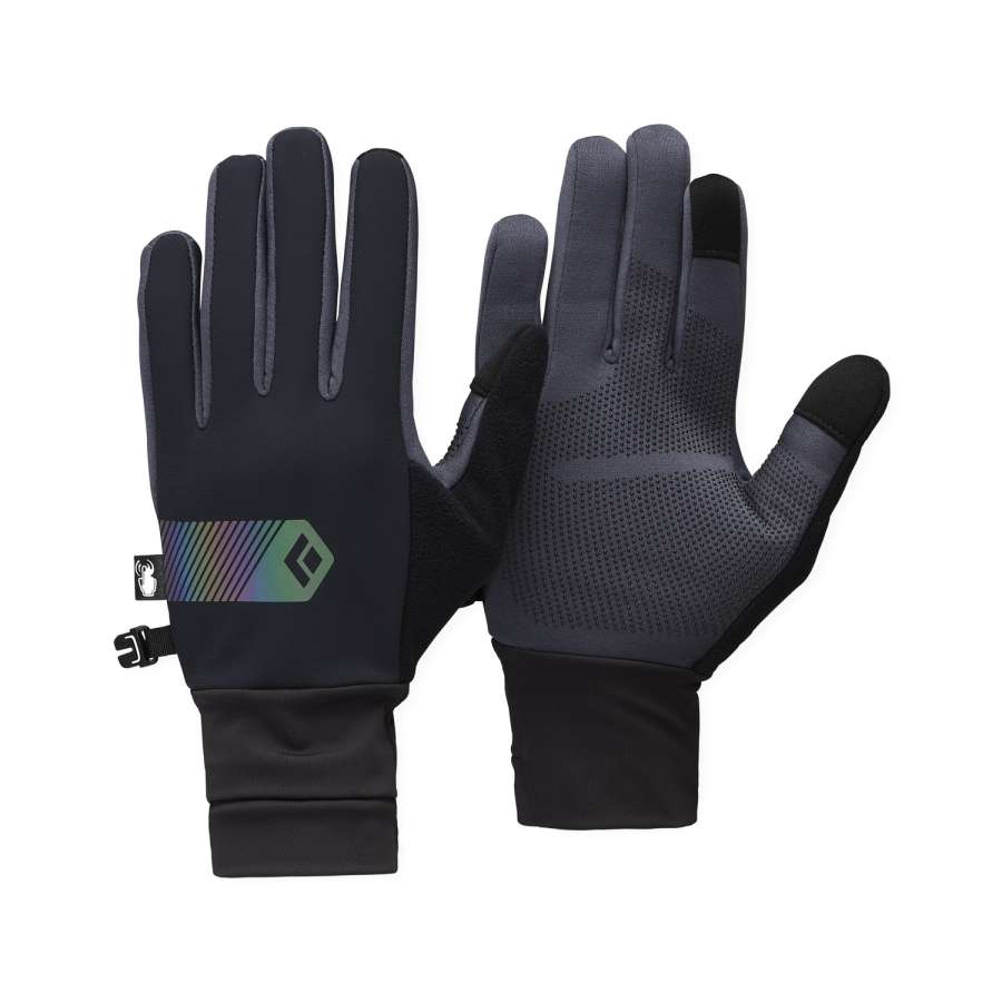 Black-Carbon - Black Diamond Hybrid Light Gloves