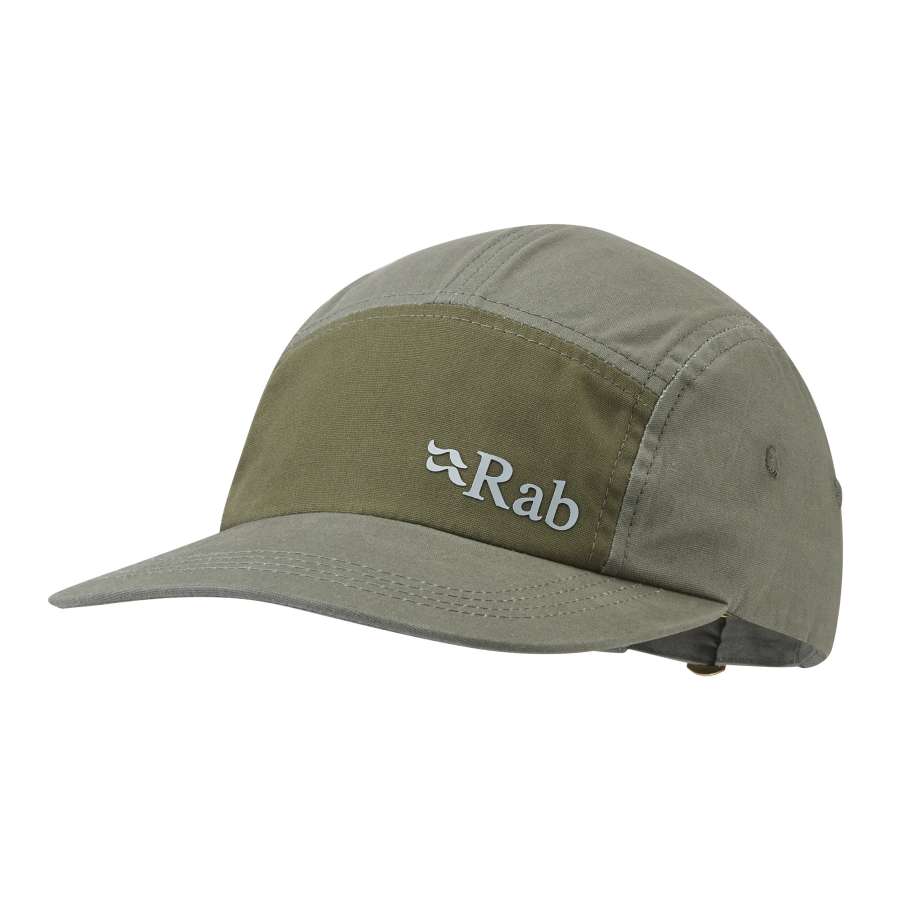 Light Khaki/Army - Rab Venant 5 Panel Cap