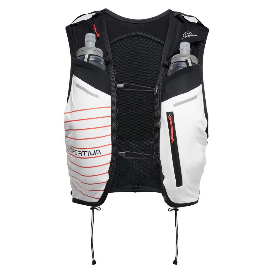 White/Cherry Tomato - La Sportiva Trail Vest 5L