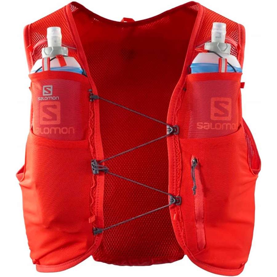 Red - Salomon Adv Hydra Vest 8 U