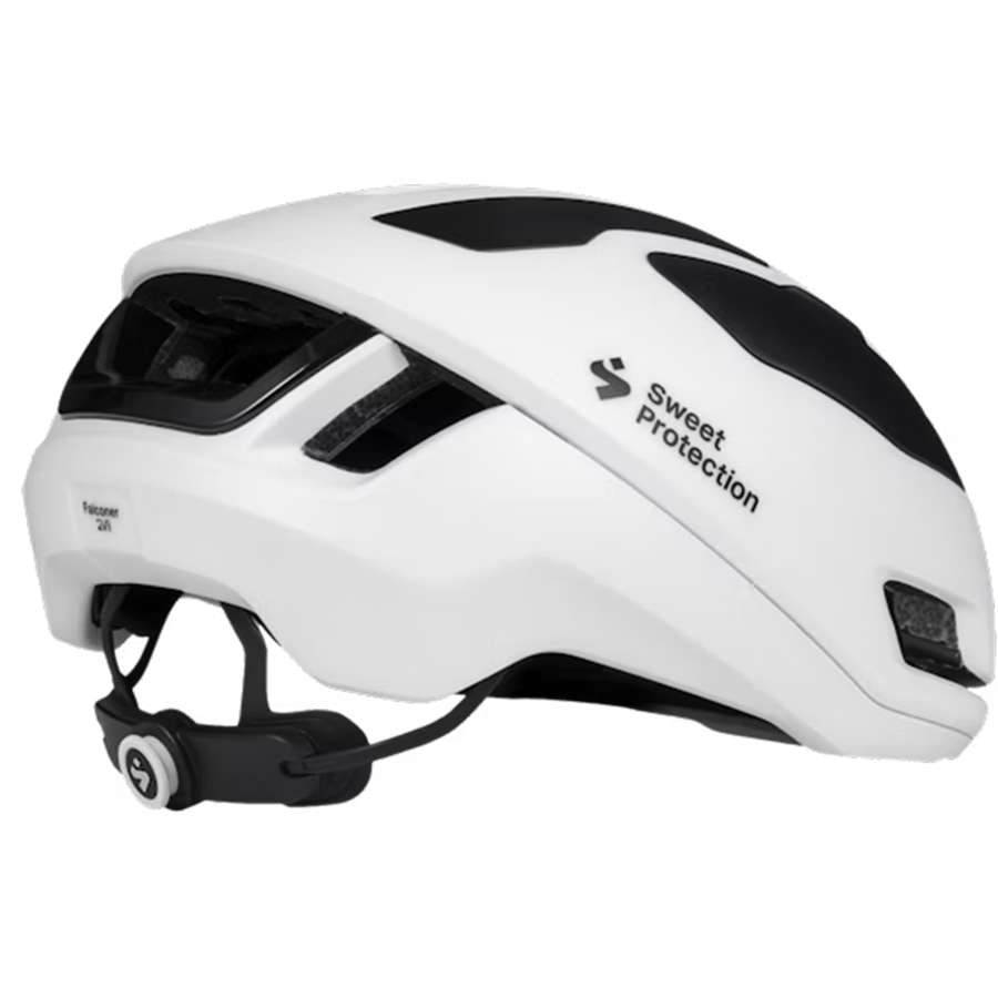 Satin White - Sweet Protection Falconer Aero 2Vi Mips Helmet