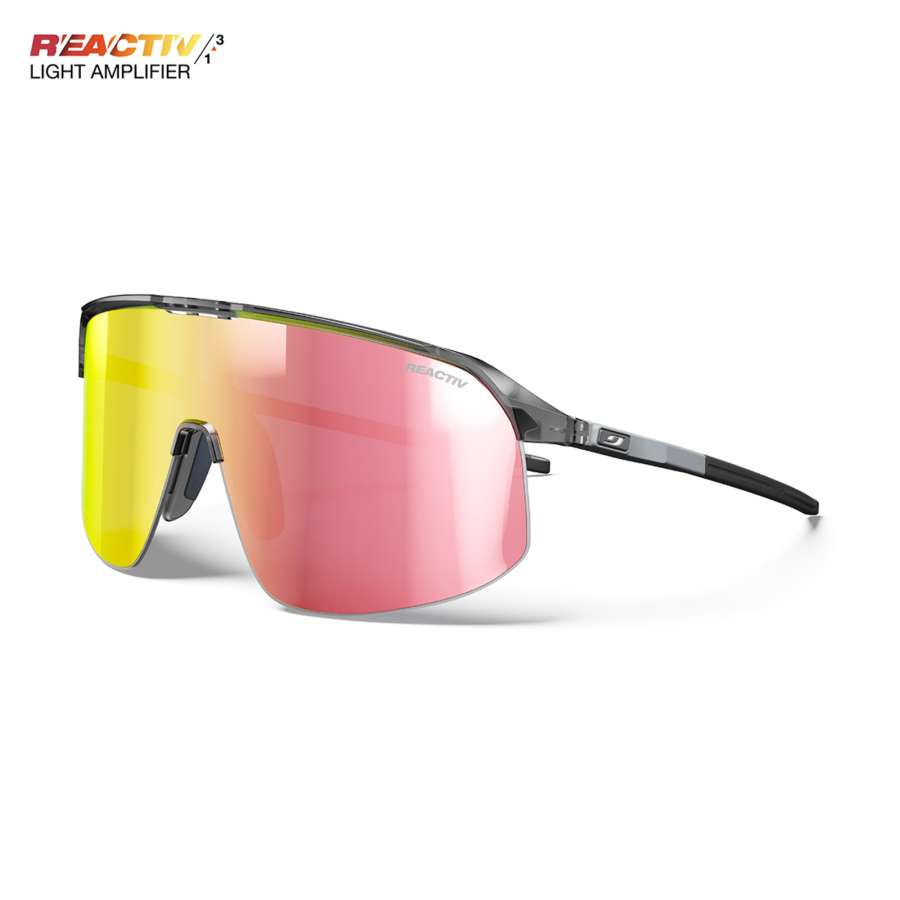 SHINY TRANSLUCENT BLACK / GRAY - Julbo Density Reactiv SP1-SP3