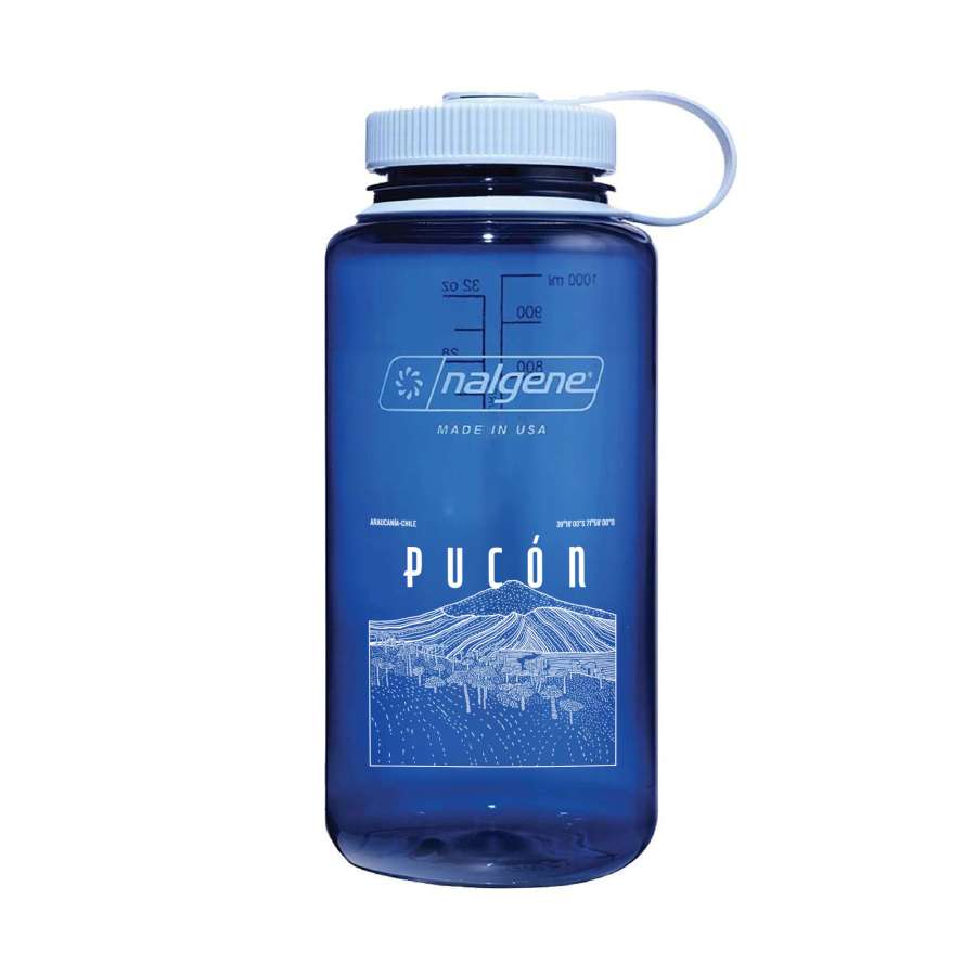 Indigo - Nalgene 32oz Wide Mouth Sustain Logo Pucon