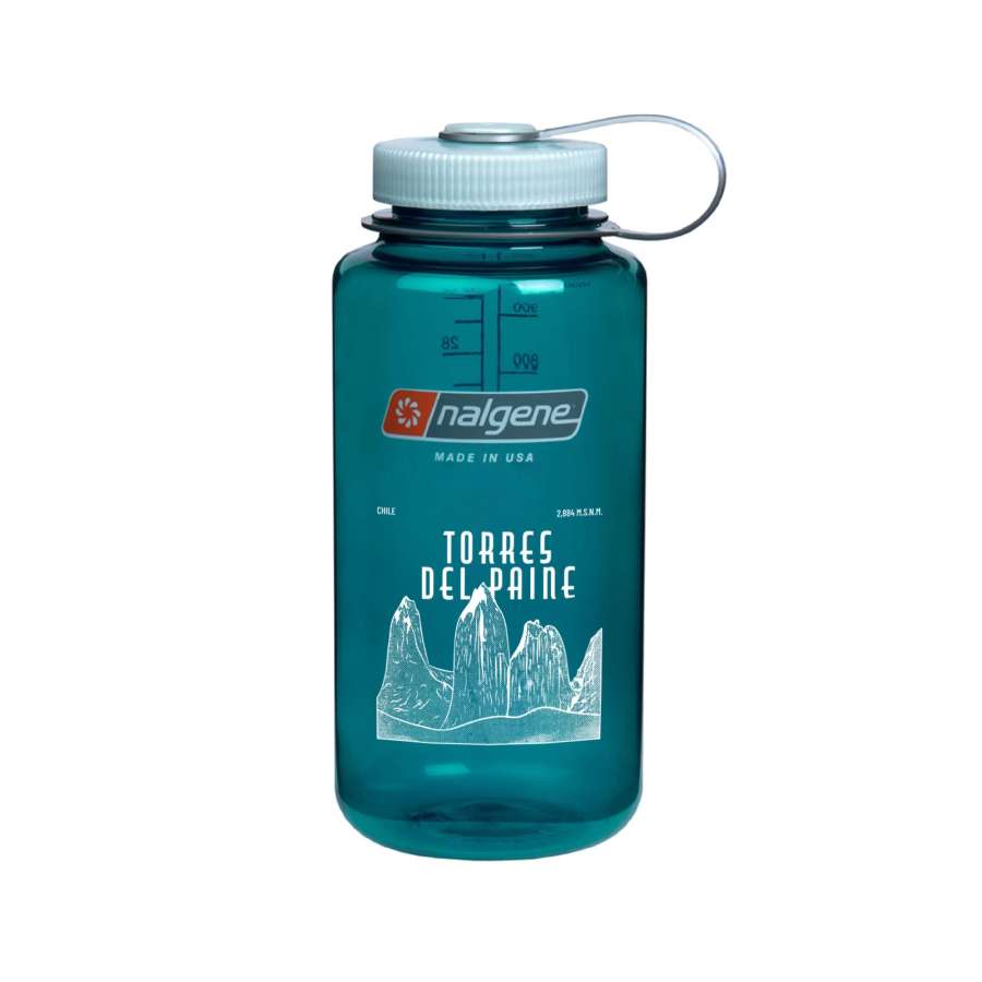 Trout Green - Nalgene Nalgene 32oz Wide Mouth Sustain Torres del Paine