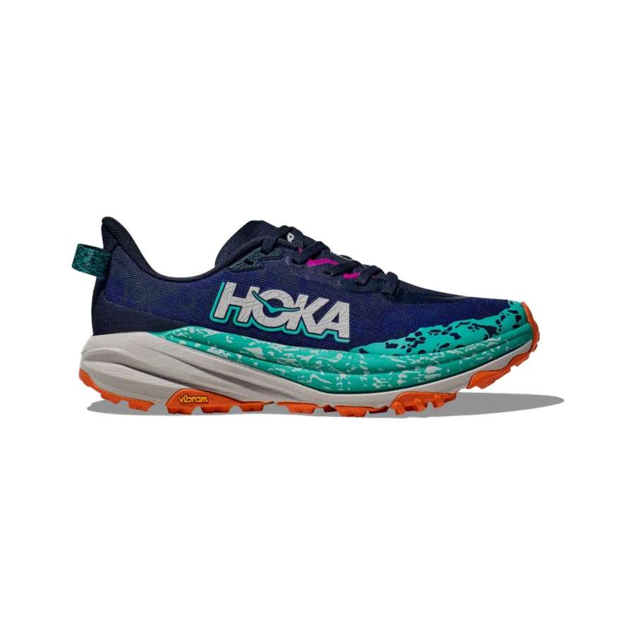 VARSITY NAVY/METEOR - Hoka Speedgoat 6 Woman