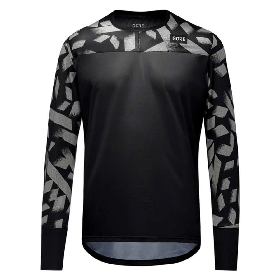 Black / Lab Grey - GOREWEAR TrailKPR Daily LS Shirt Mens