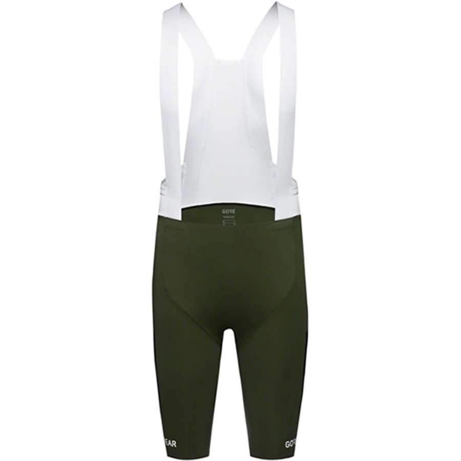 Utility Green - GOREWEAR Spinshift Cargo Bib Short+ Mens