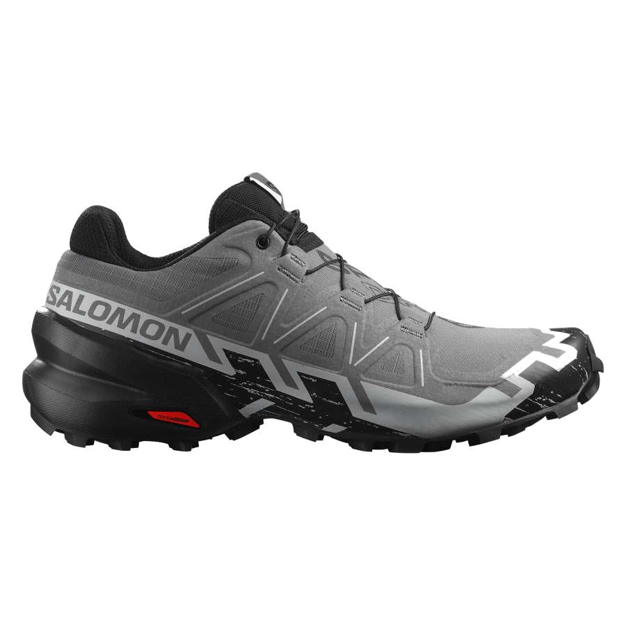 Quiet Shade / Black / Pearl Blue - Salomon Speedcross 6