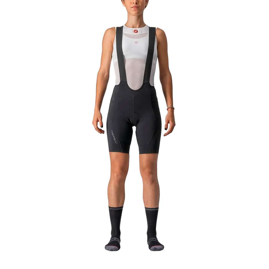 Black - Castelli Velocissima 3 Bib