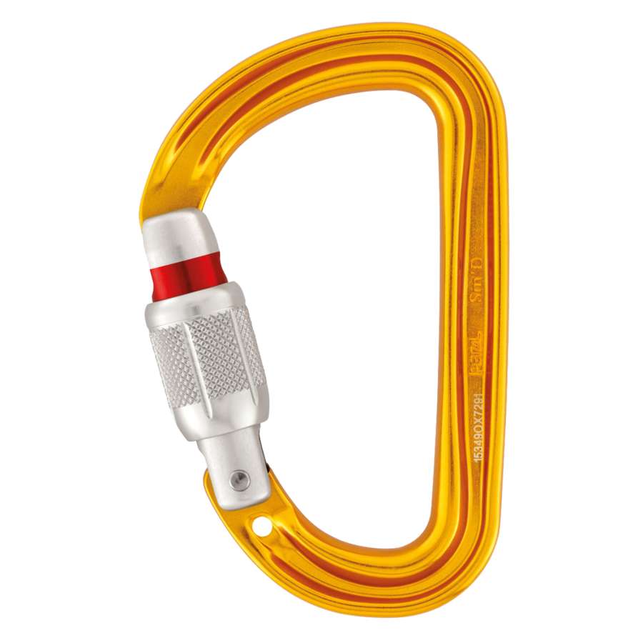 Sm'D - Petzl Mosquetón seguridad SM´D Screw-lock