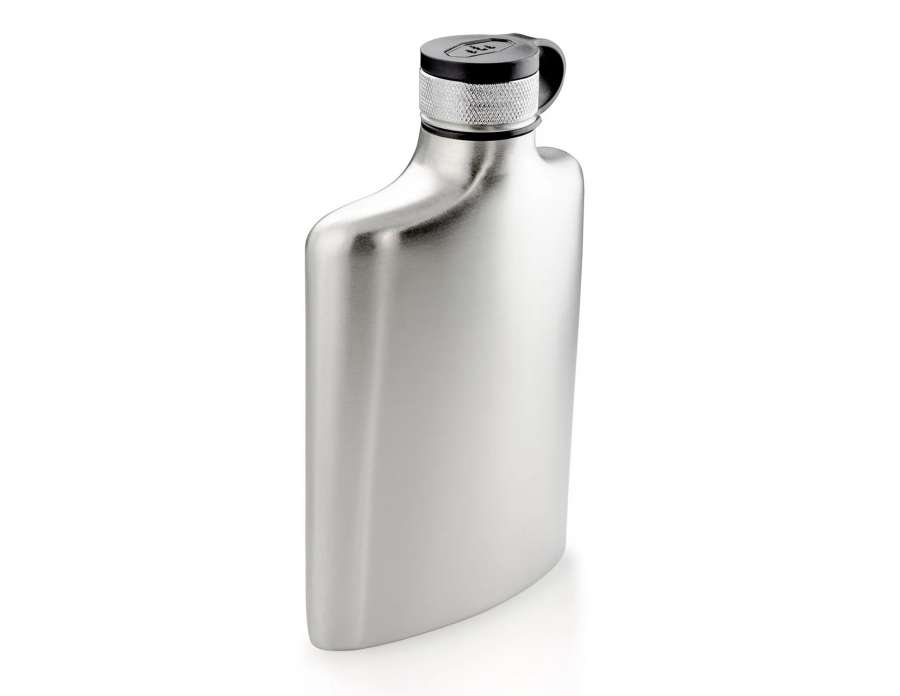 . - GSI Glacier Stainless Hip Flask 8 Oz