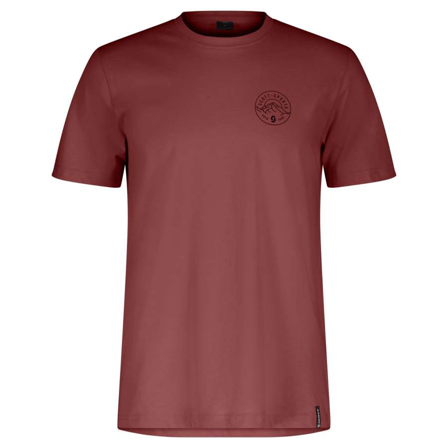 Dusk Red - Scott Tee M's Graphic SS