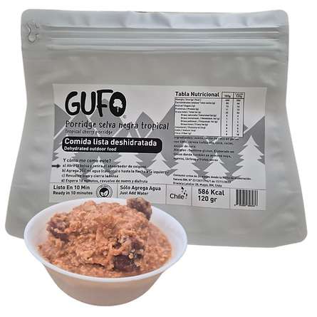 . - Gufo Foods Porridge Selva negra tropical