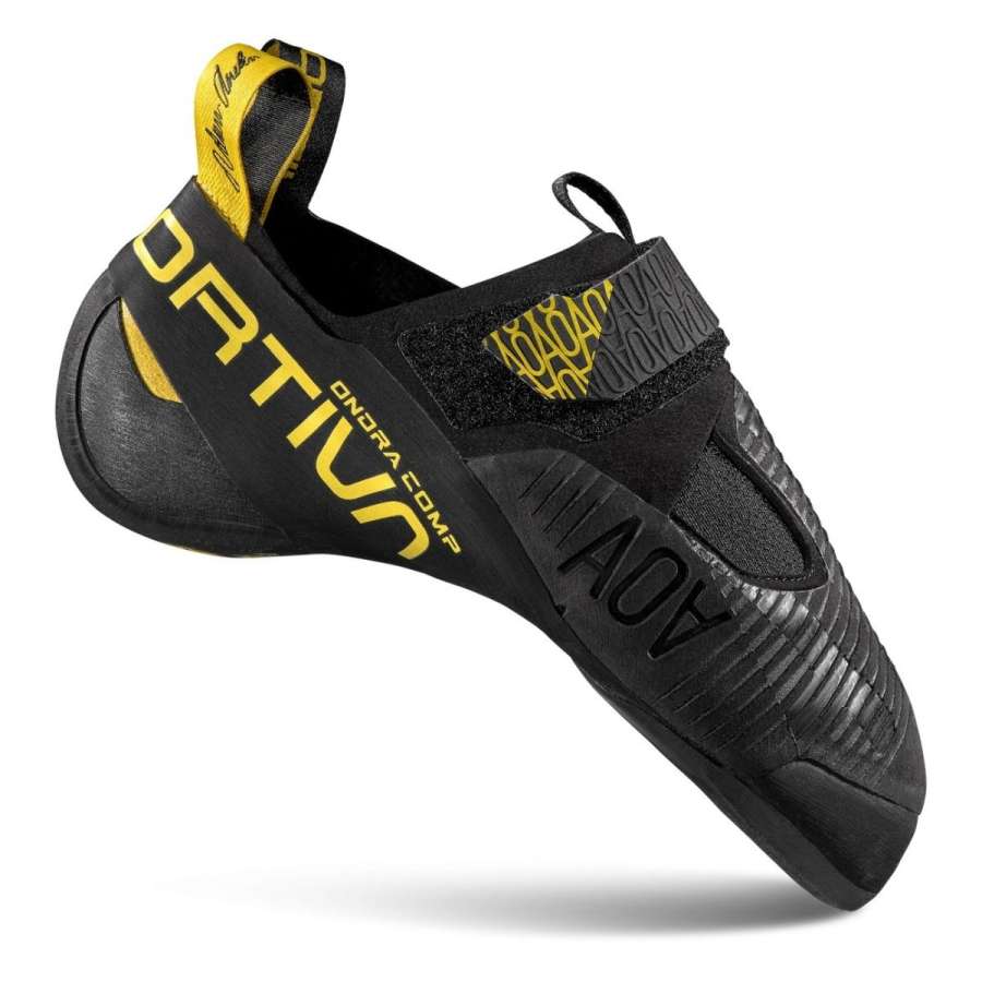 black/yellow - La Sportiva Ondra Comp